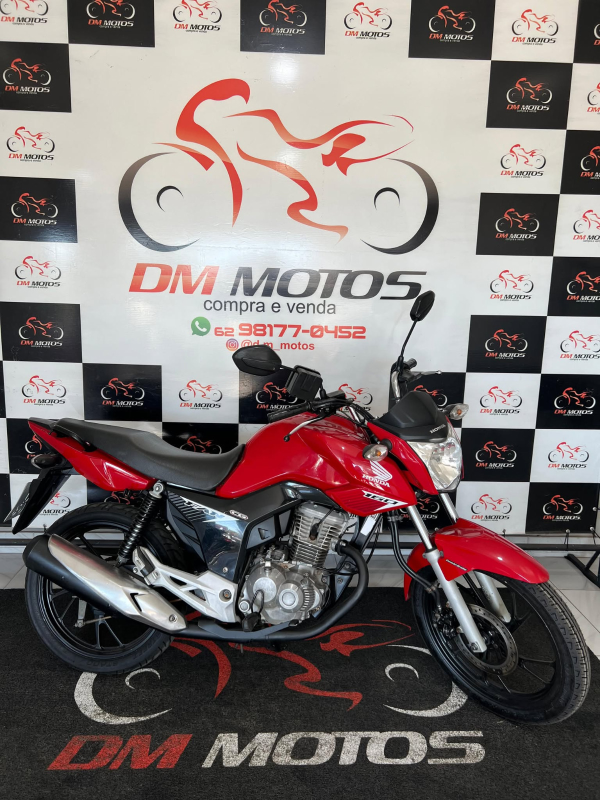 Honda Fan 160 2020 Vermelha